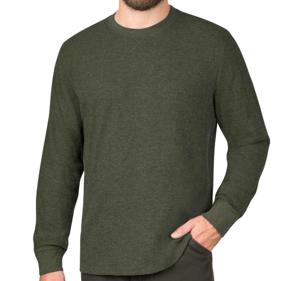 members mark Other - MEMBERS MARK MENS THERMAL CREW, HUNTER GREEN